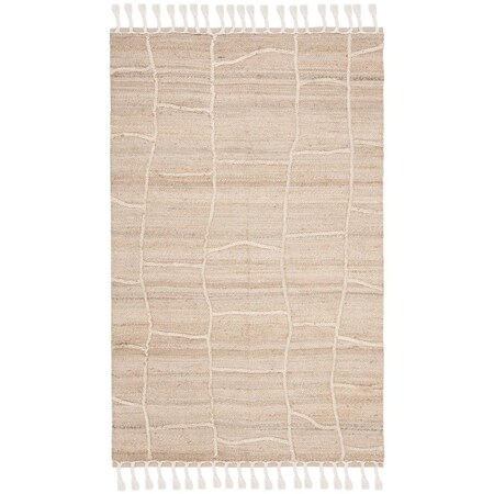 Safavieh 2 ft.-3 in. x 4 ft. Natural Fiber Hand Loomed Rectangle Area Rug, Natural NF105B-24